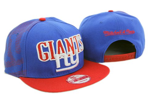 New York Giants NFL Snapback Hat YX244